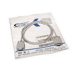CABLE SERIE RS232 DB9 / H-DB9 / H 1.8M